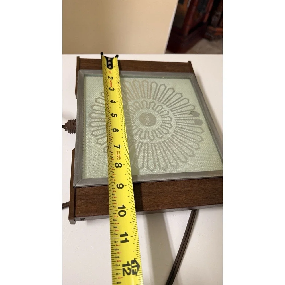 Vintage Salton Hotray H-907 Food Warmer MCM Glass Serving Tray Tested USA‎